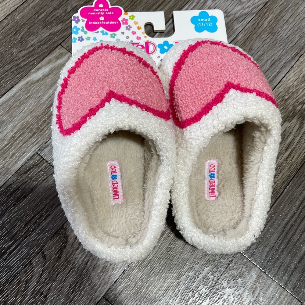 Heart slippers